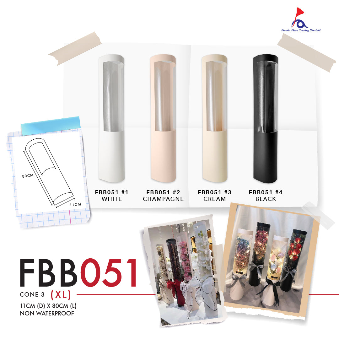 FBB051 CONE 3 (XL) (DIY) - Freesia