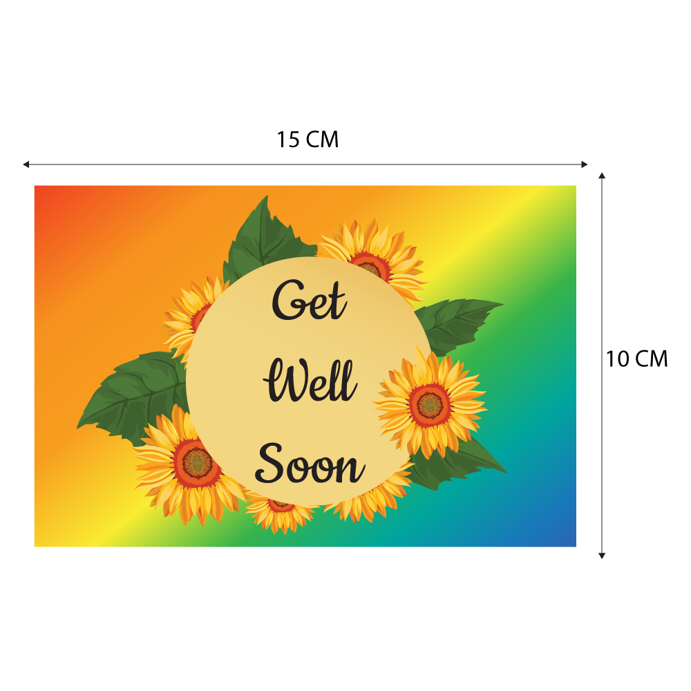 FBD ( Small ) - FBD003 Get Well Soon - Freesia