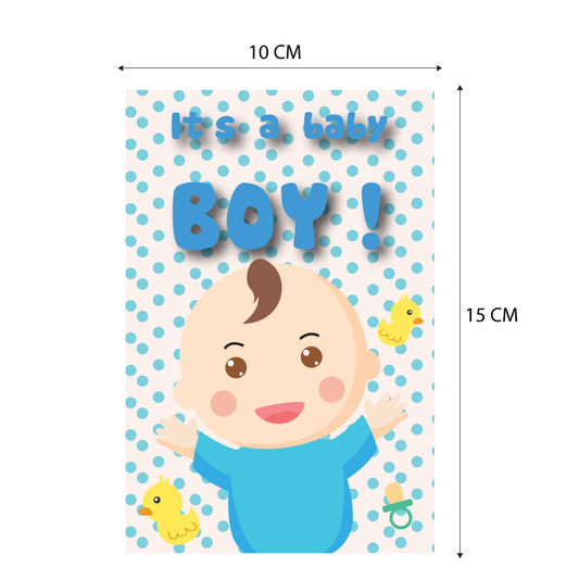 FBD ( Small ) - FBD007 It's a baby boy! - Freesia