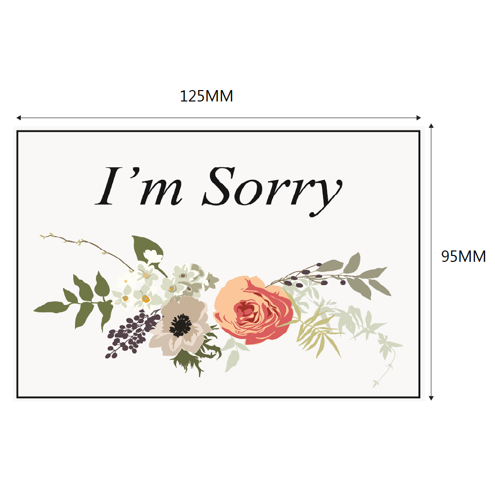 FBD ( Small ) - FBD031 I'm Sorry - Freesia