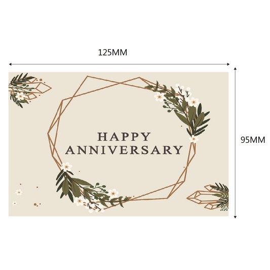 FBD ( Small ) - FBD041 Happy Anniversary - Freesia