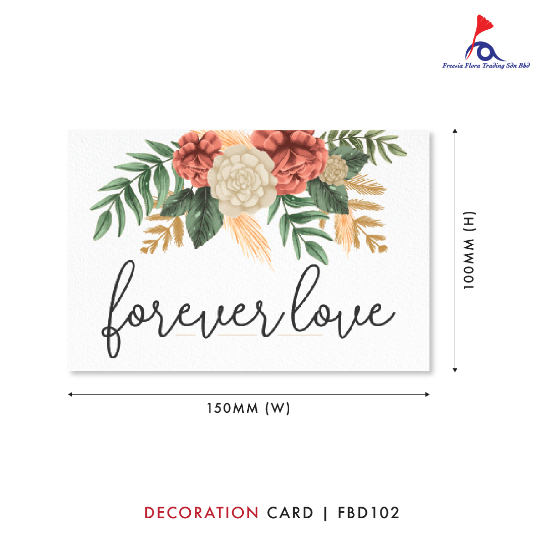 FBD ( Small ) - FBD102 Forever Love - Freesia