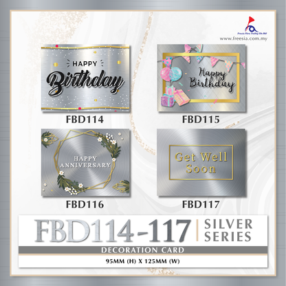 FBD ( Small ) - FBD116 Happy Anniversary - Freesia