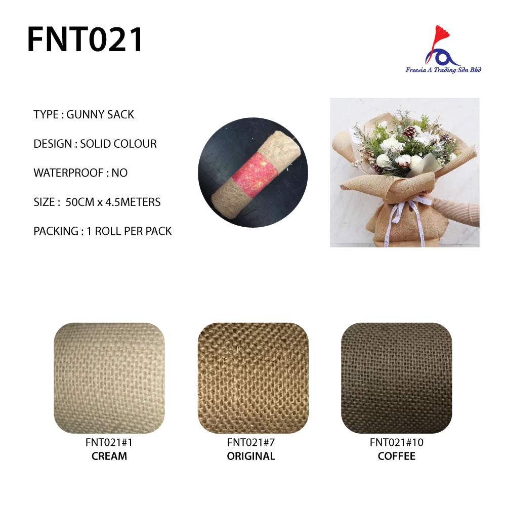 FNT021 GUNNY SACK - Freesia