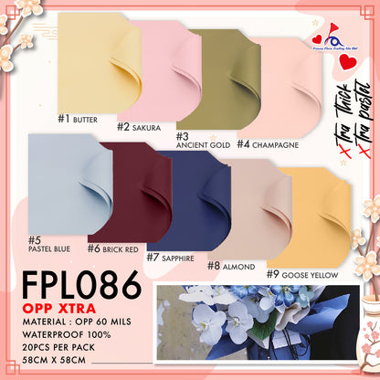 FPL086 FREESIA OPP XTRA THICK XTRA PASTEL - Freesia