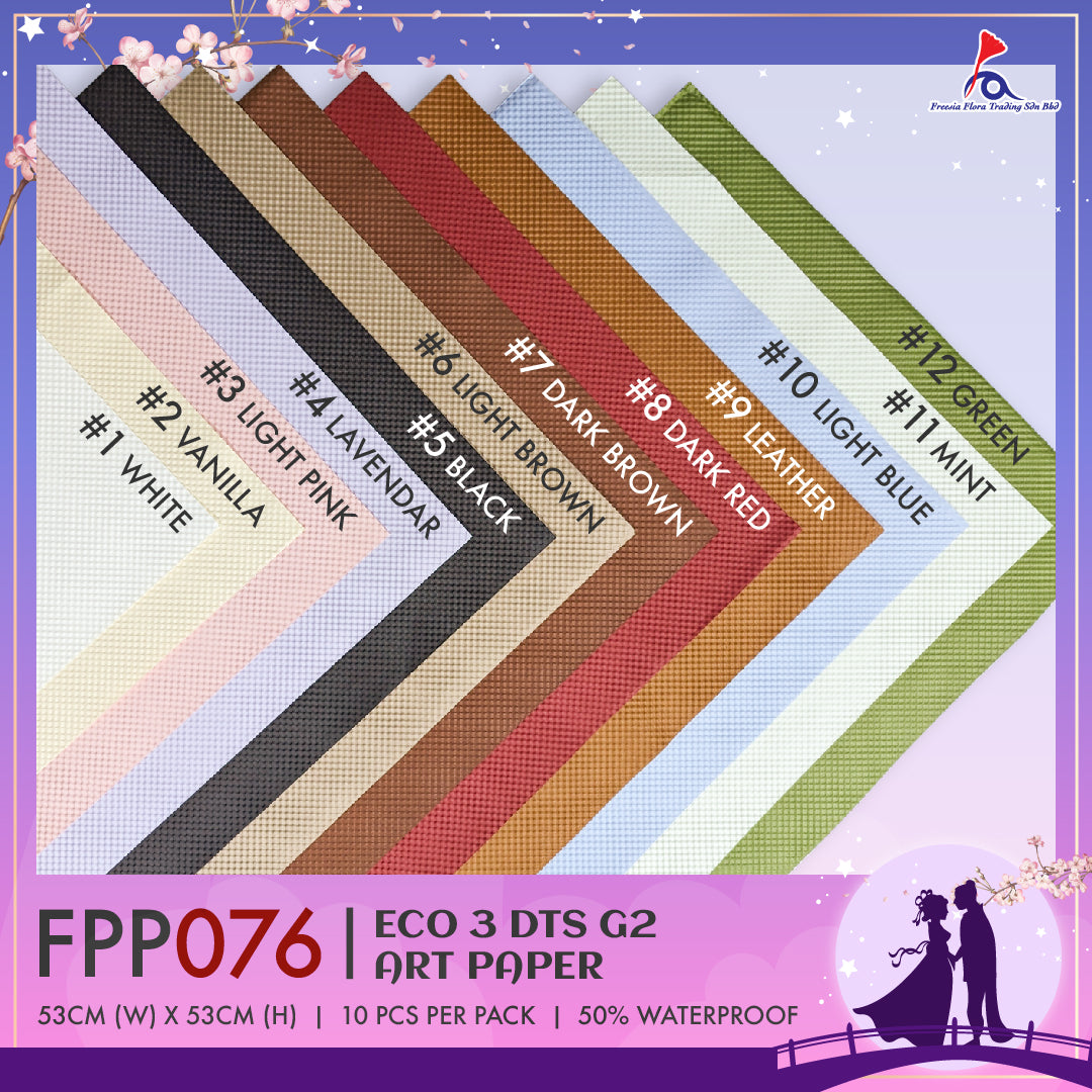 FPP076 ECO 3 DTS G2 ART PAPER - Freesia