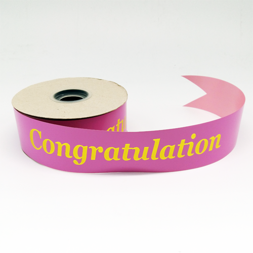 Congratulation Ribbon Message FRB037 CONGRATULATION OPP RIBBON - Freesia Flora