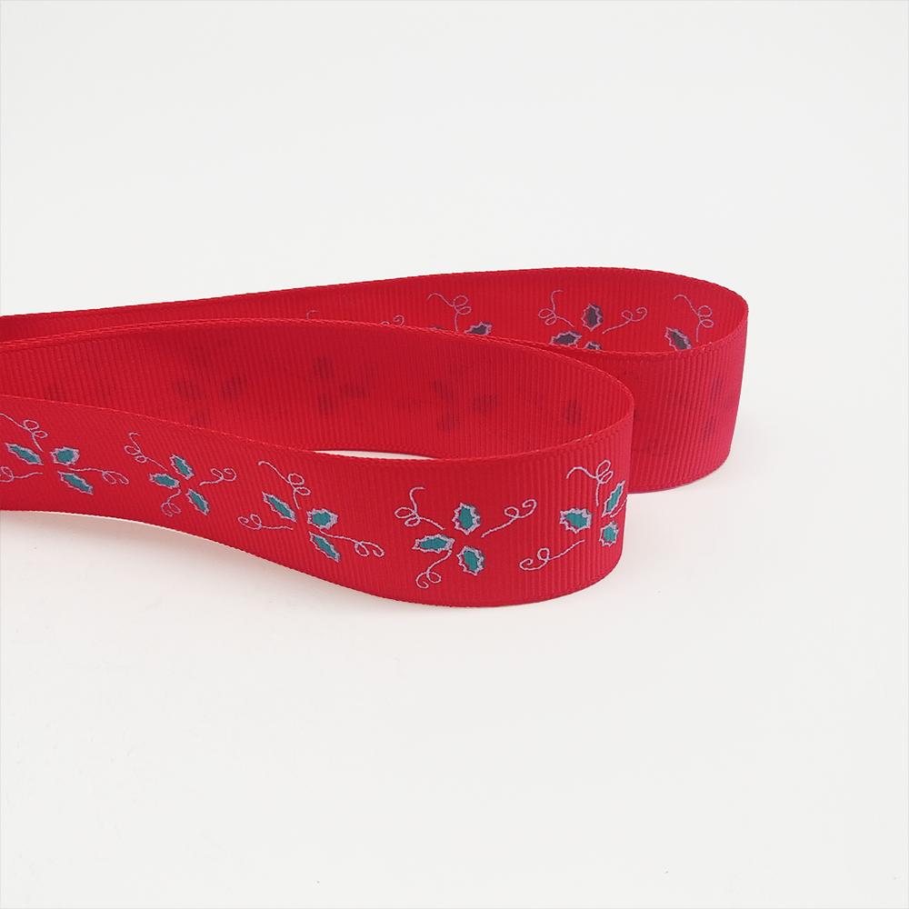 LIMITED STOCK!!! FRB060 MERRY CHRISTMAS RIBBON - Freesia